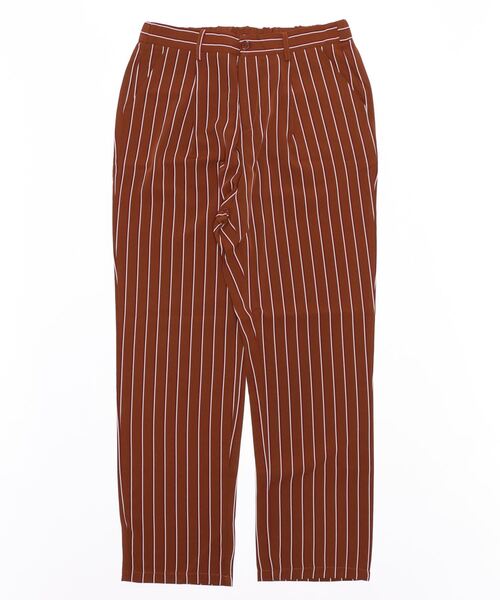 GGD SELECT（ジージーディー　セレクト）の「ストレッチ ストライプ テーパードスラックスパンツ（スラックス・メンズ・ブルー系その他/ブラック/ブラウン/グレー/ブルー・L/XL/M）」の2枚目の写真