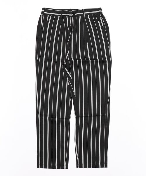GGD SELECT（ジージーディー　セレクト）の「ストレッチ ストライプ テーパードスラックスパンツ（スラックス・メンズ・ブルー系その他/ブラック/ブラウン/グレー/ブルー・L/XL/M）」の3枚目の写真