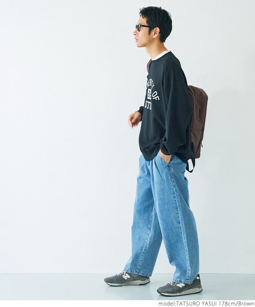 coca（coca）（コカ）の「メンズミリタリー配色バッグパック（バックパック/リュック・メンズ・ブラウン/ブラック・ONE SIZE）」の9枚目の写真