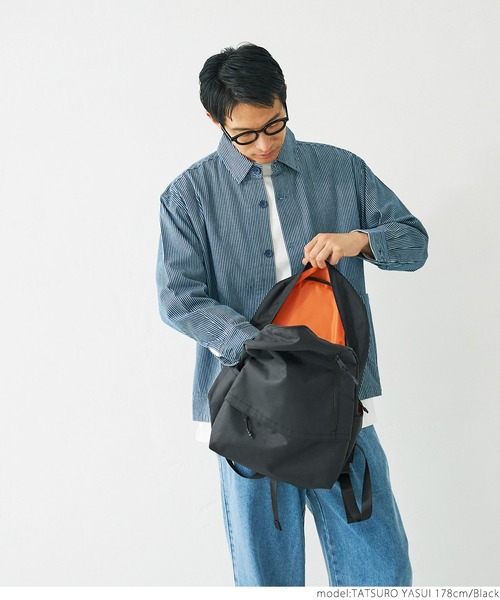 coca（coca）（コカ）の「メンズミリタリー配色バッグパック（バックパック/リュック・メンズ・ブラウン/ブラック・ONE SIZE）」の8枚目の写真