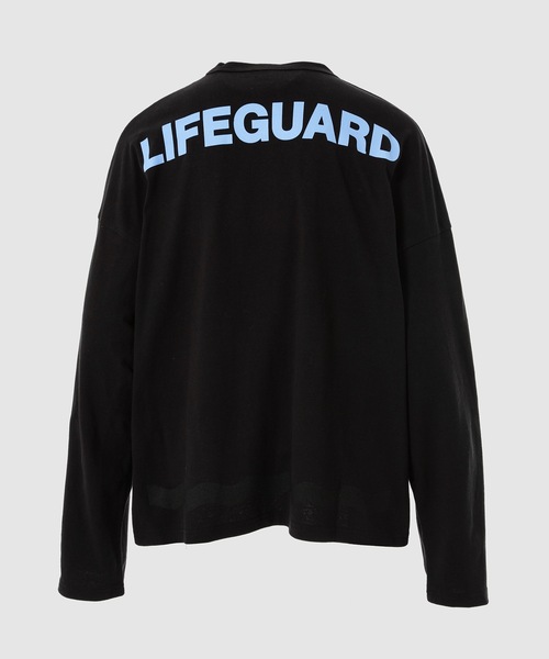 032c（ゼロスリーツーシー）の「SUPER SIZE ''SAFETY''LONGSLEEVE（T