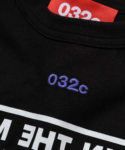 032c（ゼロスリーツーシー）の「SUPER SIZE ''SAFETY''LONGSLEEVE（Tシャツ/カットソー・メンズ・ブラック・M/L/XL）」の3枚目の写真