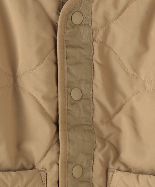 SHIPS（シップス）の「SHIPS KIDS:80～90cm / 〈洗濯機可能〉ボア×キルト リバーシブル ジャケット（その他アウター・キッズ・ベージュ/オリーブ・80/90）」の9枚目の写真