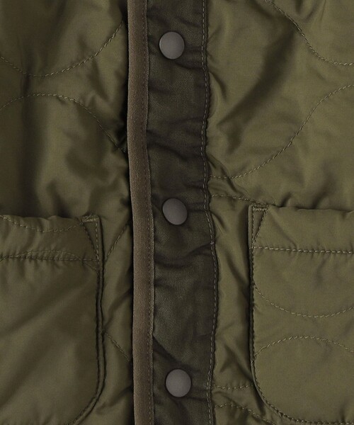 SHIPS（シップス）の「SHIPS KIDS:80～90cm / 〈洗濯機可能〉ボア×キルト リバーシブル ジャケット（その他アウター・キッズ・ベージュ/オリーブ・80/90）」の12枚目の写真