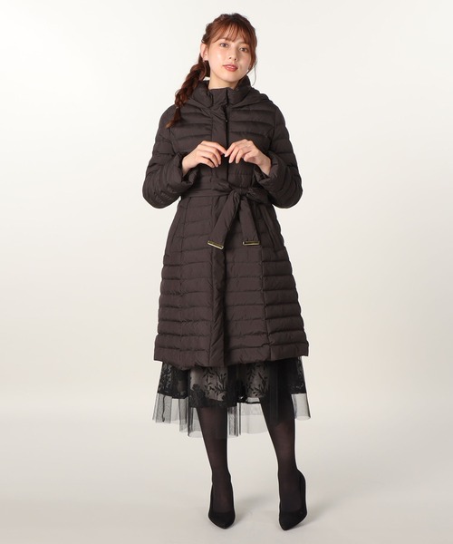 LAISSE PASSE（レッセパッセ）の「ロングレディコート（その他アウター・レディース・ブラック/キナリ・SMALL/MEDIUM/LARGE）」の19枚目の写真