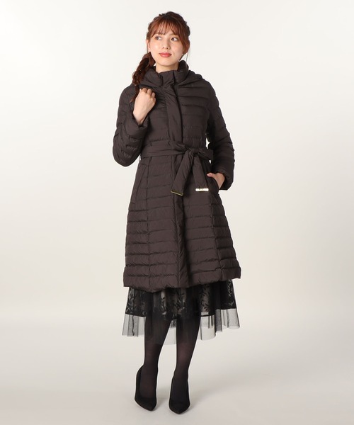 LAISSE PASSE（レッセパッセ）の「ロングレディコート（その他アウター・レディース・ブラック/キナリ・SMALL/MEDIUM/LARGE）」の7枚目の写真