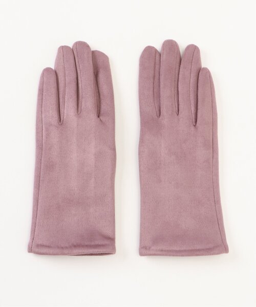 ikka（イッカ）の「シャムードグローブ（手袋・レディース・ブラック/グレー/ブラウン/ピンク・FREE）」の6枚目の写真