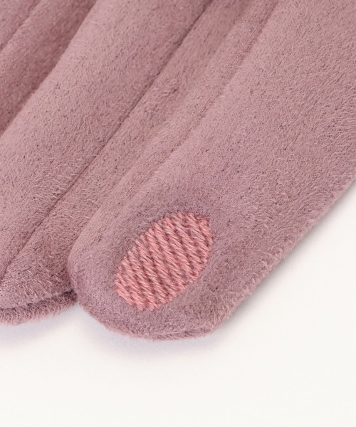 ikka（イッカ）の「シャムードグローブ（手袋・レディース・ブラック/グレー/ブラウン/ピンク・FREE）」の21枚目の写真