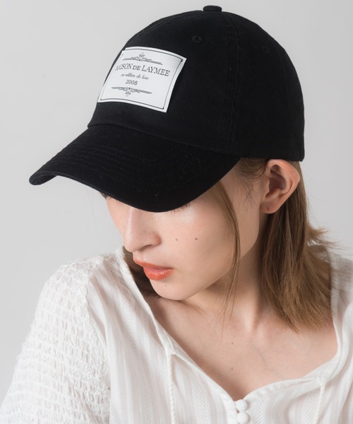 LAYMEE（レイミー）の「Leno Cap / レノキャップ（キャップ・レディース・ベージュ/ブラック・FREE）」の15枚目の写真