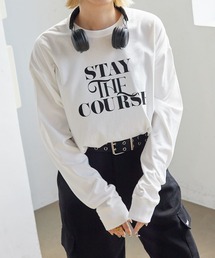 PBLIM | PAGEBOYLIM/ライトタッチロゴロンT(Tシャツ/カットソー)