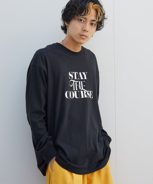 PBLIM（ページボーイリム）の「PAGEBOYLIM/ライトタッチロゴロンT（Tシャツ/カットソー・レディース・オフホワイト/ブラック・MEDIUM/LARGE）」の19枚目の写真