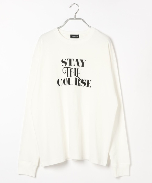 PBLIM（ページボーイリム）の「PAGEBOYLIM/ライトタッチロゴロンT（Tシャツ/カットソー・レディース・オフホワイト/ブラック・MEDIUM/LARGE）」の7枚目の写真