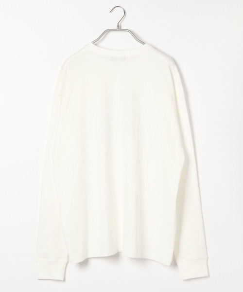 PBLIM（ページボーイリム）の「PAGEBOYLIM/ライトタッチロゴロンT（Tシャツ/カットソー・レディース・オフホワイト/ブラック・MEDIUM/LARGE）」の10枚目の写真