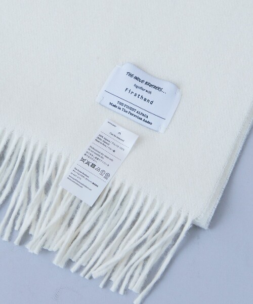 Firsthand（ファーストハンド）の「THE INOUE BROTHERS × Firsthand/ザイノウエブラザーズ SP Brushed Scarf（マフラー・メンズ・その他9・ONE SIZE）」の4枚目の写真