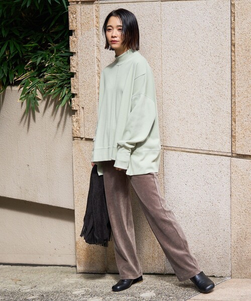 FREAK'S STORE（フリークスストア）の「カットコーデュロイパンツ（その他パンツ・レディース・グレー/オフホワイト/サックスブルー/ピンク・SMALL/MEDIUM）」の11枚目の写真