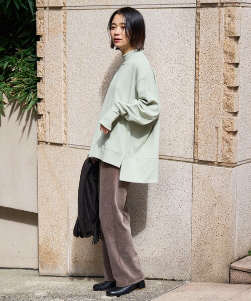 FREAK'S STORE（フリークスストア）の「カットコーデュロイパンツ（その他パンツ・レディース・グレー/オフホワイト/サックスブルー/ピンク・SMALL/MEDIUM）」の13枚目の写真