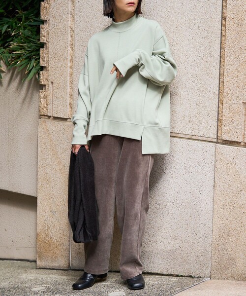 FREAK'S STORE（フリークスストア）の「カットコーデュロイパンツ（その他パンツ・レディース・グレー/オフホワイト/サックスブルー/ピンク・SMALL/MEDIUM）」の14枚目の写真