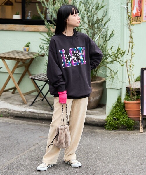 FREAK'S STORE（フリークスストア）の「カットコーデュロイパンツ（その他パンツ・レディース・グレー/オフホワイト/サックスブルー/ピンク・SMALL/MEDIUM）」の17枚目の写真