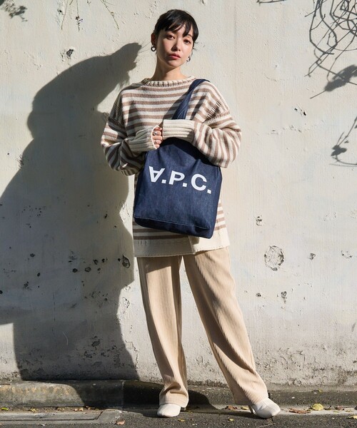 FREAK'S STORE（フリークスストア）の「カットコーデュロイパンツ（その他パンツ・レディース・グレー/オフホワイト/サックスブルー/ピンク・SMALL/MEDIUM）」の21枚目の写真