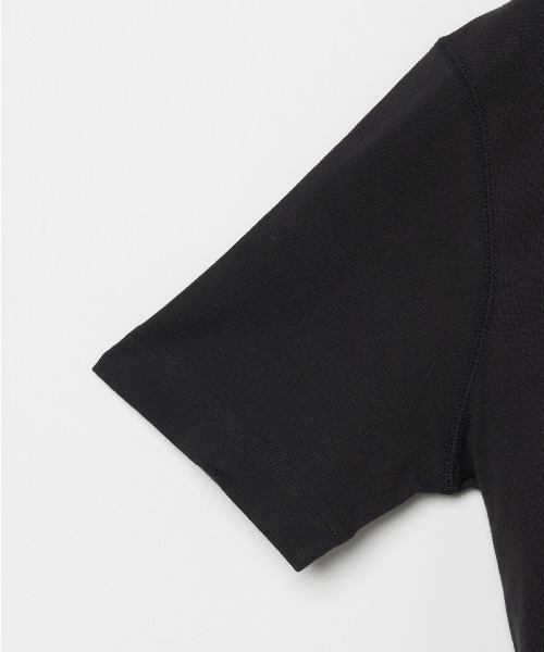 【セール】コットンニット半袖クルーネック（Tシャツ/カットソー）｜three dots（スリードッツ）
