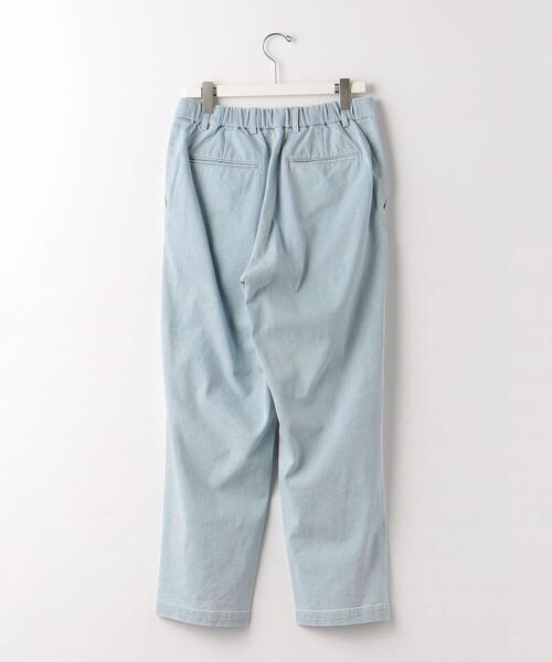 green label relaxing(グリーンレーベルリラクシング)の「デニム 2プリーツ テーパード パンツ(デニムパンツ・メンズ・ライトブルー/ホワイト・L/S/M)」の15枚目の写真