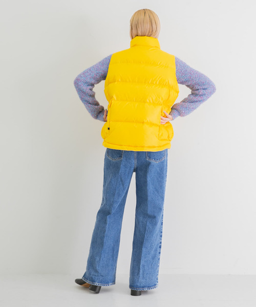 DAIWA PIER39（ダイワピア39）の「DAIWA PIER39　TE BACK PACKER DOWN VEST（ダウンベスト・レディース・イエロー/オレンジ/グリーン・FREE）」の6枚目の写真