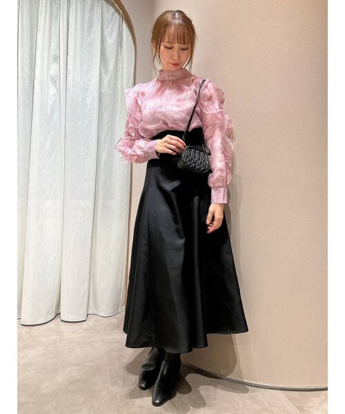 dazzlin（ダズリン）の「ミストパステルブラウス（シャツ/ブラウス・レディース・ピンク/グレー/パープル・FREE）」の11枚目の写真