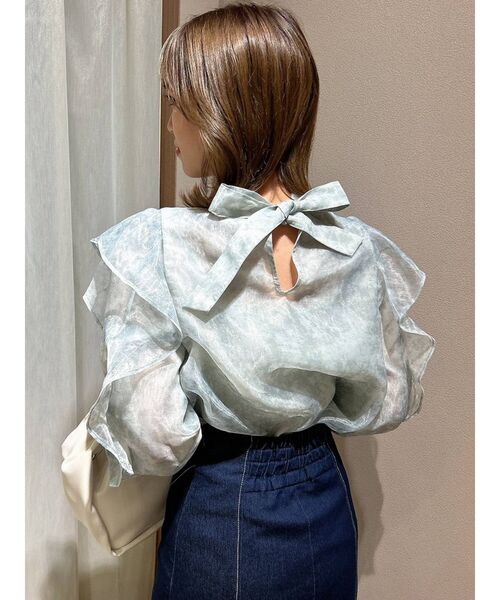 dazzlin（ダズリン）の「ミストパステルブラウス（シャツ/ブラウス・レディース・ピンク/グレー/パープル・FREE）」の19枚目の写真