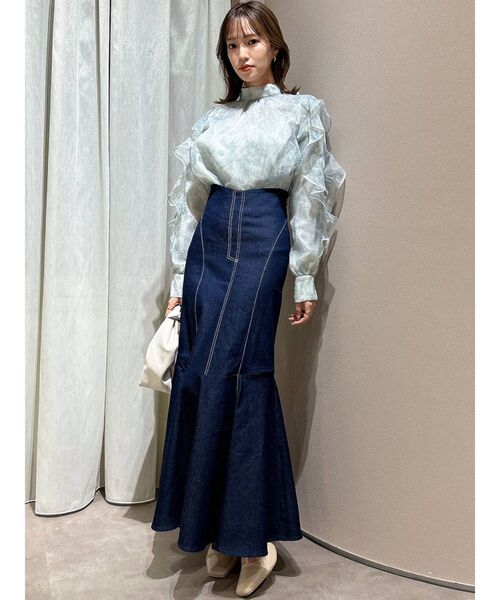 dazzlin（ダズリン）の「ミストパステルブラウス（シャツ/ブラウス・レディース・ピンク/グレー/パープル・FREE）」の20枚目の写真