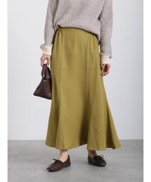 Samansa Mos2 blue | マーメイドフレアスカート(スカート)