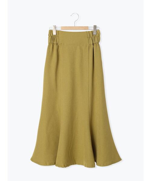 Samansa Mos2 blue（サマンサモスモスブルー）の「マーメイドフレアスカート（スカート・レディース・グレー/イエロー/ブラック・ﾌﾘ-）」の20枚目の写真