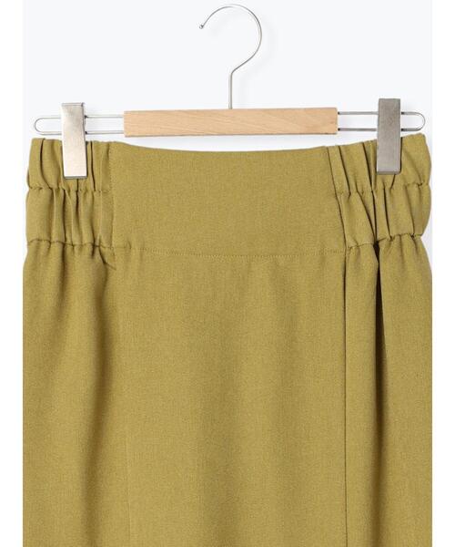 Samansa Mos2 blue（サマンサモスモスブルー）の「マーメイドフレアスカート（スカート・レディース・グレー/イエロー/ブラック・ﾌﾘ-）」の22枚目の写真