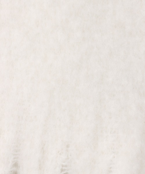 TITE IN THE STORE（ティテ　インザ　ストア）の「ボリュームマフラー（ストール/ショール・レディース・ベージュ/グリーン/ホワイト/グレー/パープル/ミント・FREE）」の9枚目の写真