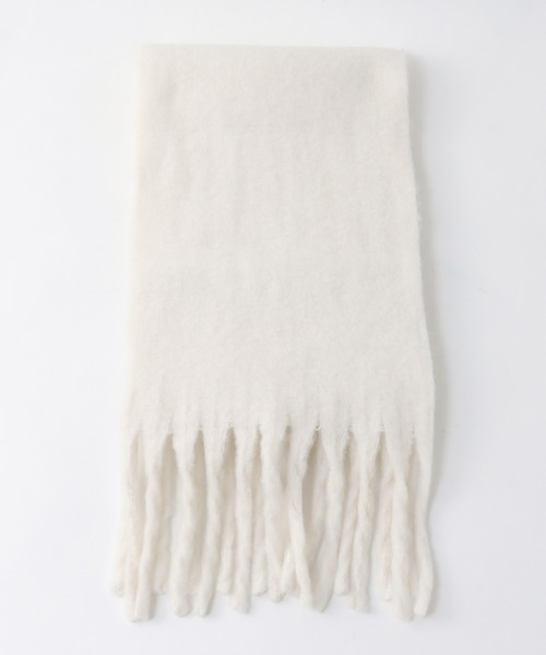 TITE IN THE STORE（ティテ　インザ　ストア）の「ボリュームマフラー（ストール/ショール・レディース・ベージュ/グリーン/ホワイト/グレー/パープル/ミント・FREE）」の10枚目の写真