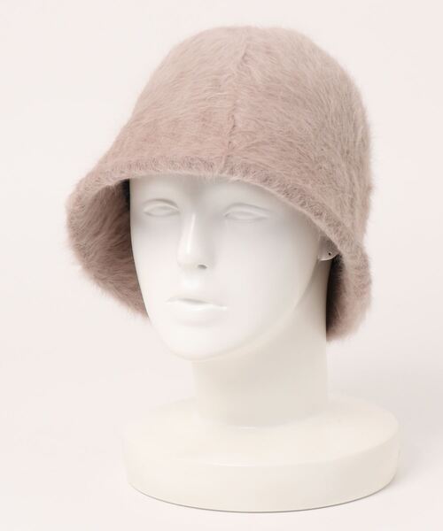 CECIL McBEE（セシルマクビー）の「シャギーニットキャップ（ハット・レディース・アイボリー/ブラック/ブラウン/ピンク・FREE）」の3枚目の写真