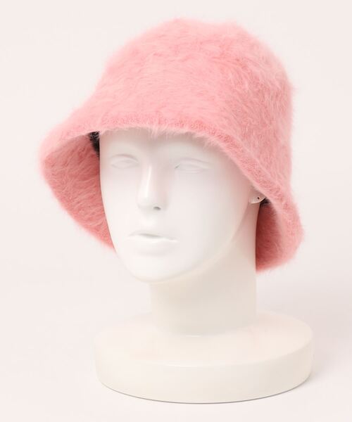 CECIL McBEE（セシルマクビー）の「シャギーニットキャップ（ハット・レディース・アイボリー/ブラック/ブラウン/ピンク・FREE）」の4枚目の写真