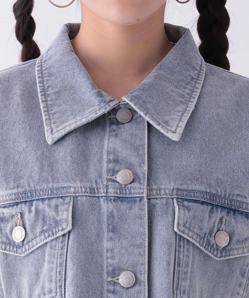 repipi armario(レピピ アルマリオ)の「タンタケGジャン(デニムジャケット・キッズ・ブラック系その他/ブルー系その他・SMALL/MEDIUM/LARGE)」の9枚目の写真