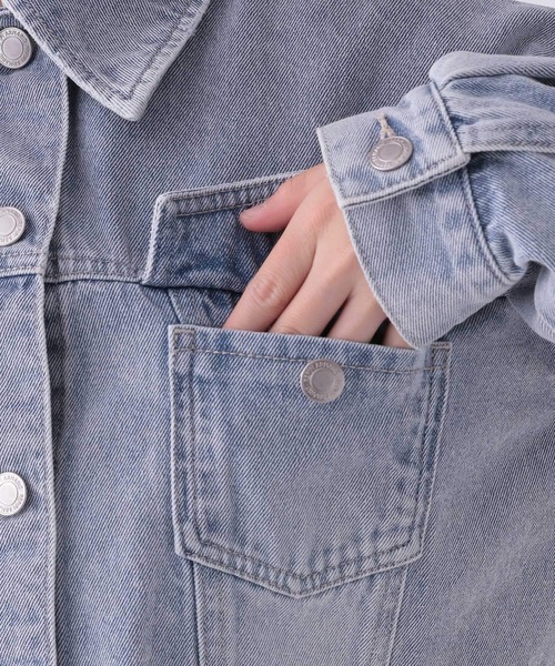 repipi armario(レピピ アルマリオ)の「タンタケGジャン(デニムジャケット・キッズ・ブラック系その他/ブルー系その他・SMALL/MEDIUM/LARGE)」の11枚目の写真