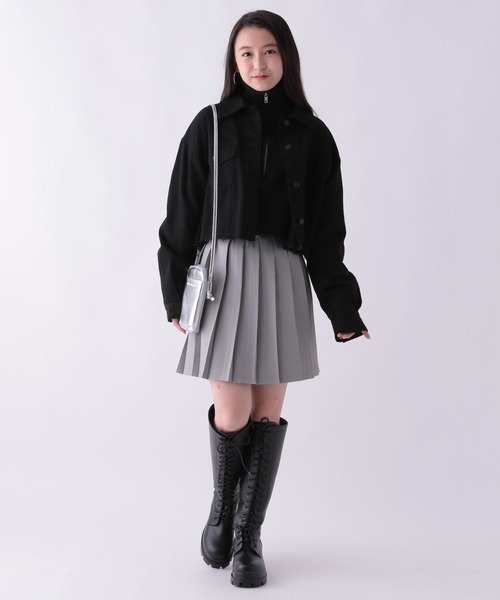 repipi armario(レピピ アルマリオ)の「タンタケGジャン(デニムジャケット・キッズ・ブラック系その他/ブルー系その他・SMALL/MEDIUM/LARGE)」の3枚目の写真