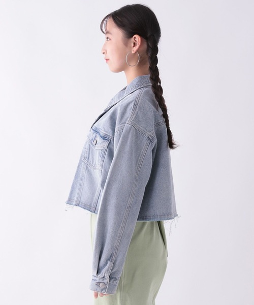 repipi armario(レピピ アルマリオ)の「タンタケGジャン(デニムジャケット・キッズ・ブラック系その他/ブルー系その他・SMALL/MEDIUM/LARGE)」の6枚目の写真