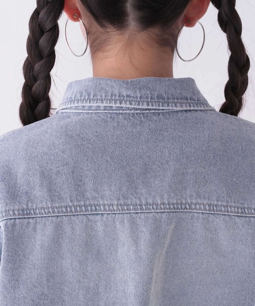 repipi armario(レピピ アルマリオ)の「タンタケGジャン(デニムジャケット・キッズ・ブラック系その他/ブルー系その他・SMALL/MEDIUM/LARGE)」の8枚目の写真