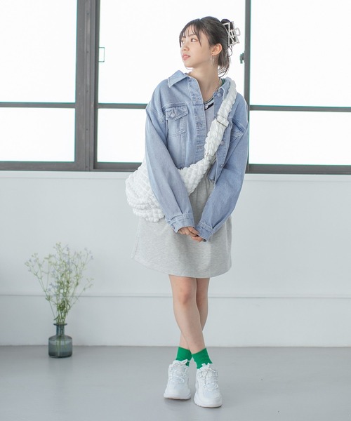 repipi armario(レピピ アルマリオ)の「タンタケGジャン(デニムジャケット・キッズ・ブラック系その他/ブルー系その他・SMALL/MEDIUM/LARGE)」の22枚目の写真