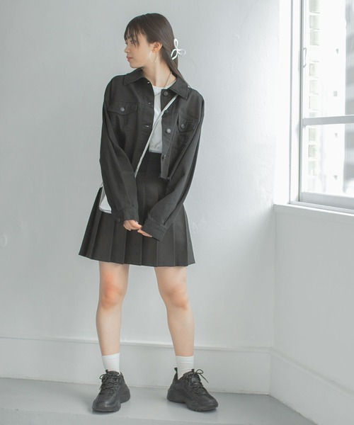 repipi armario(レピピ アルマリオ)の「タンタケGジャン(デニムジャケット・キッズ・ブラック系その他/ブルー系その他・SMALL/MEDIUM/LARGE)」の17枚目の写真