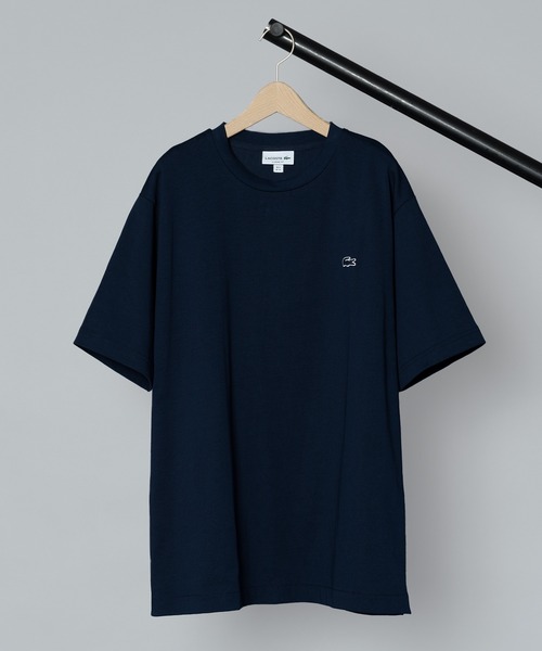 LACOSTE(ラコステ)の「【 LACOSTE / ラコステ 】 CREWNECK TEE SHIRTS / アウトラインクロッククルーネックTシャツ(Tシャツ/カットソー・メンズ・ブラック/ネイビー/ホワイト・5/6/4)」の2枚目の写真
