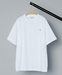 【 LACOSTE / ラコステ 】 CREWNECK TEE SHIRTS / アウトラインクロッククルーネックTシャツ