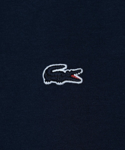 LACOSTE(ラコステ)の「【 LACOSTE / ラコステ 】 CREWNECK TEE SHIRTS / アウトラインクロッククルーネックTシャツ(Tシャツ/カットソー・メンズ・ブラック/ネイビー/ホワイト・5/6/4)」の4枚目の写真