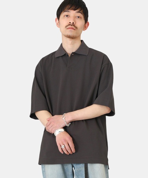 marka マーカ 1B POLO ORGANIC COTTON ポロシャツ marka(マーカ) - 1B POLO ORGANIC COTTON HIGH TWISTED PIQUE – Area
