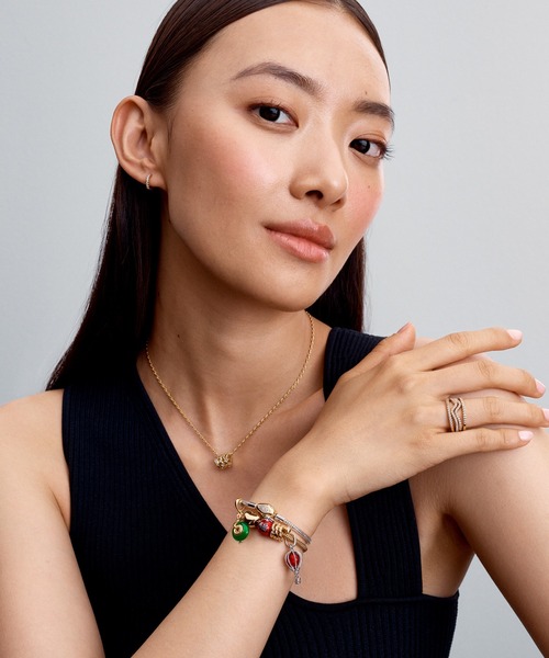 PANDORA(パンドラ)の「スパークリング ウェーブ ゴールド リング(リング・レディース・イエローゴールド・52/54/50/56)」の13枚目の写真