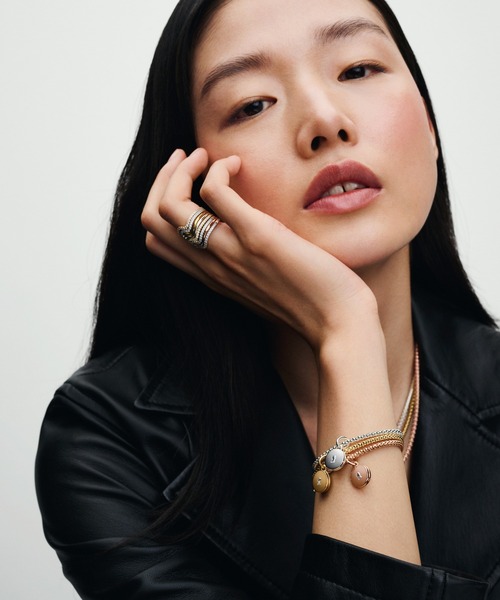 PANDORA(パンドラ)の「スパークリング ウェーブ ゴールド リング(リング・レディース・イエローゴールド・52/54/50/56)」の11枚目の写真