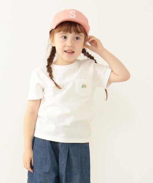 BEAMS mini（ビームスミニ）の「BEAMS mini / Bicycle ワッペン Tシャツ 23SS（90～150cm）（Tシャツ/カットソー・キッズ・オフホワイト/ブラック×ホワイト/グレー×ホワイト・90/100/110/120/130/140/150）」の13枚目の写真